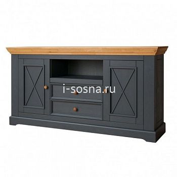 Комод Форест Графит 2 двери и 2 ящика (с нишей)