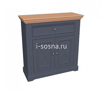 Комод Форест Графит 2 двери и 1 ящик